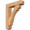 Ekena Millwork Merced Craftsman Smooth Bracket w/ Offset Brace, Western Red Cedar, 7 1/2"W x 32"D x 40"H BKT0806X32X40MRC04SWR - alternate 1
